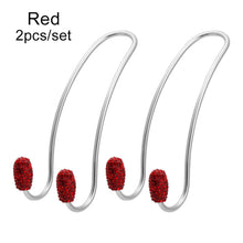 Load image into Gallery viewer, 2 Pack Universal Seat Back Organizers Bling Diamond Car Headrest Bag Hangers Strong Durable Auto Back Seat Storage Hooks
