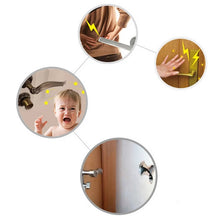 Load image into Gallery viewer, 2 Pcs Door Handle Glove Cover Door Handle Protector Guarder Crashproof Food Grade Silicone Anti-Static Safety Equipment (Green)
