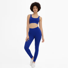 Load image into Gallery viewer, Ribbed Yoga Sets Fitness Bra and Seamless Leggings For Women
