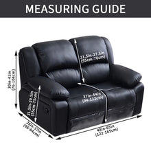Load image into Gallery viewer, 2 Seat Recliner Sofa Chair Cover  All-inclusive Non-slip Sofa Couch Cover Slipcover Elastic Recliner  Massage Sofa Protector
