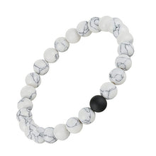 Load image into Gallery viewer, 2pcs/set Distance Bracelet Crown Beads Charm Natural Stone Bracelets for Women Men Couples friendship bracelets Jewelry Gifts
