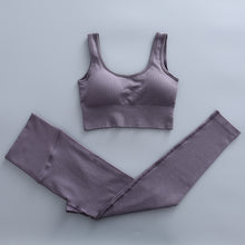 Load image into Gallery viewer, Yoga Set Women Gym Clothing Female High Waist Yoga Pants Tracksuit Women Fitness Clothing
