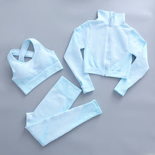 Load image into Gallery viewer, Yoga Set Workout gym clothing fitness for Women's tracksuit
