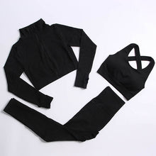 Load image into Gallery viewer, Yoga Set Workout gym clothing fitness for Women's tracksuit
