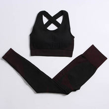 Load image into Gallery viewer, Yoga Set Workout gym clothing fitness for Women's tracksuit
