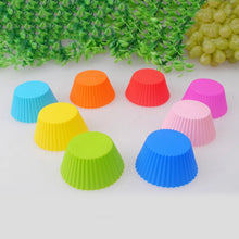 Load image into Gallery viewer, 20/12/8Pcs Silicone Cake Cup Liner Baking Cup Mold Muffin Round Cakecup Cake Tool Bakeware Baking Pastry Kitchen Tools
