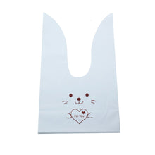 Load image into Gallery viewer, 20/50pcs Rabbit Gift Bags Cones Transprant Plastic Bag Carrot Candy Bags Kids Birthday Party Decoration Easter Party Decorations

