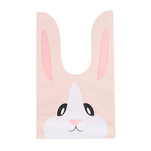Load image into Gallery viewer, 20/50pcs Rabbit Gift Bags Cones Transprant Plastic Bag Carrot Candy Bags Kids Birthday Party Decoration Easter Party Decorations

