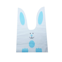 Load image into Gallery viewer, 20/50pcs Rabbit Gift Bags Cones Transprant Plastic Bag Carrot Candy Bags Kids Birthday Party Decoration Easter Party Decorations
