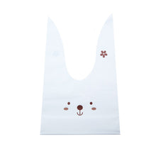 Load image into Gallery viewer, 20/50pcs Rabbit Gift Bags Cones Transprant Plastic Bag Carrot Candy Bags Kids Birthday Party Decoration Easter Party Decorations
