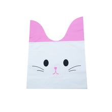 Load image into Gallery viewer, 20/50pcs Rabbit Gift Bags Cones Transprant Plastic Bag Carrot Candy Bags Kids Birthday Party Decoration Easter Party Decorations
