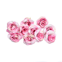 Load image into Gallery viewer, 50PCS Mini Rose Artificial Flower Head DIY Needlework Handmade Craft Supplies Fake Flowers for Wedding Home Party Decoration
