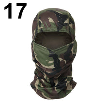Load image into Gallery viewer, 20 Color Tactical Balaclava Skiing Bandana Full Face Neck Scarf Head Outdoor Hunting Hiking Army Military Bike Cycling Scarf
