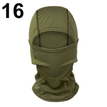 Load image into Gallery viewer, 20 Color Tactical Balaclava Skiing Bandana Full Face Neck Scarf Head Outdoor Hunting Hiking Army Military Bike Cycling Scarf
