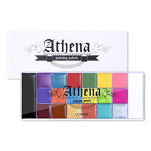 Load image into Gallery viewer, 20 Colors Safe Cosmetic Flash Tattoo Painting Art Halloween Party Makeup Fancy Dress Beauty Palette Face Body Painting Oil
