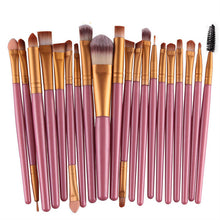 Load image into Gallery viewer, 20Pcs Makeup Brushes Set Professional Plastic Handle Soft Synthetic Hair Powder Eyeshadow Make Up Brushes Cosmetics
