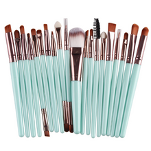 Load image into Gallery viewer, 20Pcs Makeup Brushes Set Professional Plastic Handle Soft Synthetic Hair Powder Eyeshadow Make Up Brushes Cosmetics
