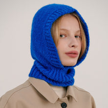 Load image into Gallery viewer, Wool Knitted Caps Winter Warmer Unisex Hooded Hat Neck Collar Scarf Cap For Men&amp;Women Ski Beanie Hats Cold Hat Balaclava Cap
