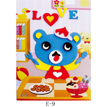 Load image into Gallery viewer, 20 designs DIY Cartoon Animal 3D EVA Foam Sticker Puzzle Series Early Learning Education Toys for Children
