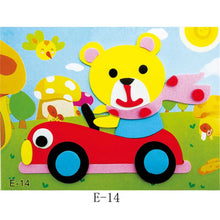 Load image into Gallery viewer, 20 designs DIY Cartoon Animal 3D EVA Foam Sticker Puzzle Series Early Learning Education Toys for Children

