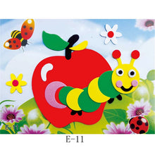 Load image into Gallery viewer, 20 designs DIY Cartoon Animal 3D EVA Foam Sticker Puzzle Series Early Learning Education Toys for Children
