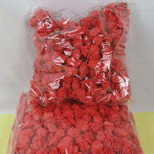 Load image into Gallery viewer, 50-400pcs Artificial Foam Rose Heads 3.5cm Flower For DIY bouquet Home Wedding Decorative PE teal touch flowers valentine gift
