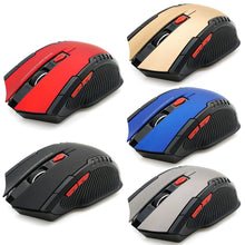 Load image into Gallery viewer, 2.4GHz Wireless Optical Mouse Gamer for PC Gaming Laptops New Game Wireless Mice with USB Receiver Drop Shipping Mause
