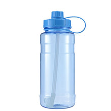 Load image into Gallery viewer, 2000ml Portable Water Bottle Outdoor Gobelet Reutilisable Termos Clear Plastic Cup Tumbler with Straw Vaso Con Tapa Y Pajita
