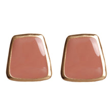 Load image into Gallery viewer, New Design Red Heart Stud Earring Women Metal Gold Color Eye Heart Lips Wedding  Statement Earrings Fashion Party Jewelry
