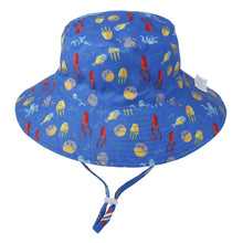 Load image into Gallery viewer, Summer Baby Sun Hat Children Outdoor Neck Ear Cover Anti UV Protection Beach Caps Boy Girl Swimming Hats For 0-8 Years
