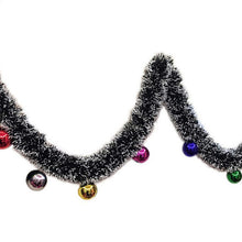 Load image into Gallery viewer, New 2M Christmas Garland Home Party Wall Door Decor Christmas Tree Ornaments Tinsel Strips with Bowknot Party Supplies
