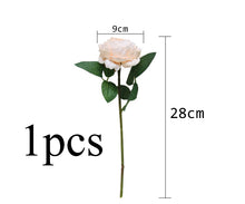 Load image into Gallery viewer, Beautiful Rose Peony Artificial Silk Flowers Small bouquet flores Home Party Spring Wedding Decoration  Fake Flower
