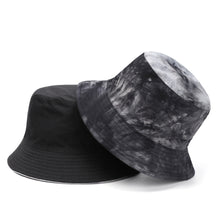 Load image into Gallery viewer, Tie-dyed fisherman hat double-sided double-sided hat avocado zebra cow print foldable outdoor sun hat fisherman hat
