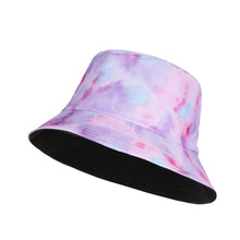 Load image into Gallery viewer, Summer Bucket Hats Print Foldable Fisherman Hat Woman Soft Beach Sun Fisherman Cap Man Fashion Soild Panama Bucket Hat
