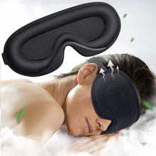 Load image into Gallery viewer, 3D Shading Eye Mask Rebound Memory Foam Sleeping Mask for Eyes Cover for Traveling Blindfold Eye Protection Care Massage
