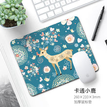 Load image into Gallery viewer, 2mm Mouse Pad Small Cute Girl Cartoon Game Ins Computer Office Oversized Thickened Table Mat

