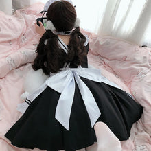 Load image into Gallery viewer, 2023 Black Cute Lolita Maid Costumes Girls Women Lovely Maid Cosplay Costume Animation Show Japanese Outfit Dress Clothes
