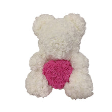 Load image into Gallery viewer, 40cm Rose Bear Heart Artificial Flower Rose Teddy Bear For Women Valentine's Wedding Birthday Christmas Gift
