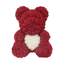 Load image into Gallery viewer, 40cm Rose Bear Heart Artificial Flower Rose Teddy Bear For Women Valentine's Wedding Birthday Christmas Gift
