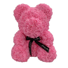 Load image into Gallery viewer, 40cm Rose Bear Heart Artificial Flower Rose Teddy Bear For Women Valentine's Wedding Birthday Christmas Gift
