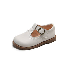 Load image into Gallery viewer, Girls Shoes Basic Mary Janes Kids Shoes Flats Baby Toddlers Anti-slippery Casual Shoes For Kid Leather Shoes Black
