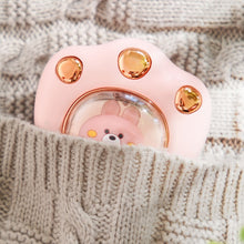 Load image into Gallery viewer, 2023 Mini Cute Cat Claw Shaped Hand Warmer USB Rechargeable Electric Hands Heater for Winter Outdoor Traveling Hiking Use
