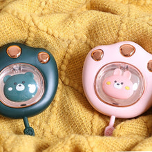 Load image into Gallery viewer, 2023 Mini Cute Cat Claw Shaped Hand Warmer USB Rechargeable Electric Hands Heater for Winter Outdoor Traveling Hiking Use
