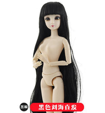 Load image into Gallery viewer, 2023 New 30cm Fashion Doll 1/6 BJD Dolls Body Make-up 3D Eyes Long Wig Hair Beautiful Princess Baby Girl Dolls DIY Toy for Girls
