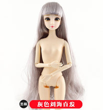 Load image into Gallery viewer, 2023 New 30cm Fashion Doll 1/6 BJD Dolls Body Make-up 3D Eyes Long Wig Hair Beautiful Princess Baby Girl Dolls DIY Toy for Girls
