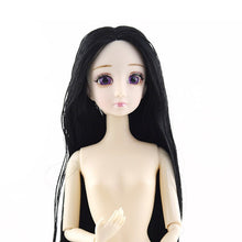 Load image into Gallery viewer, 2023 New 30cm Fashion Doll 1/6 BJD Dolls Body Make-up 3D Eyes Long Wig Hair Beautiful Princess Baby Girl Dolls DIY Toy for Girls
