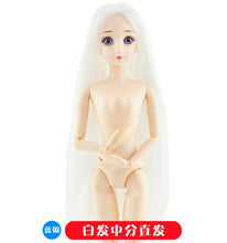 Load image into Gallery viewer, 2023 New 30cm Fashion Doll 1/6 BJD Dolls Body Make-up 3D Eyes Long Wig Hair Beautiful Princess Baby Girl Dolls DIY Toy for Girls
