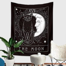 Load image into Gallery viewer, 2023 New Cat Coven Tapestry Printed Witchcraft Hippie Wall Hanging Bohemian Wall Tapestry Mandala Wall Art Aesthetic Room Decor
