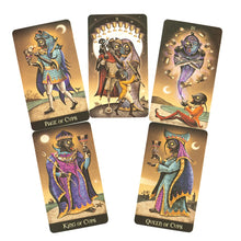 Load image into Gallery viewer, 2023 New Moon Divination Tarot Cards for Beginners with PDF Guidebook  Board Deck Games Playing Cards for Party Game
