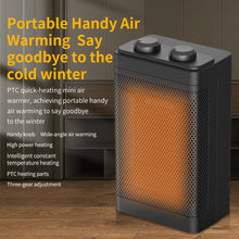 Load image into Gallery viewer, 2023 Newest Electric Heater Portable Desktop Mini PTC Heaters Household Fast Heat Radiator Remote Control Silent Warmer Machine
